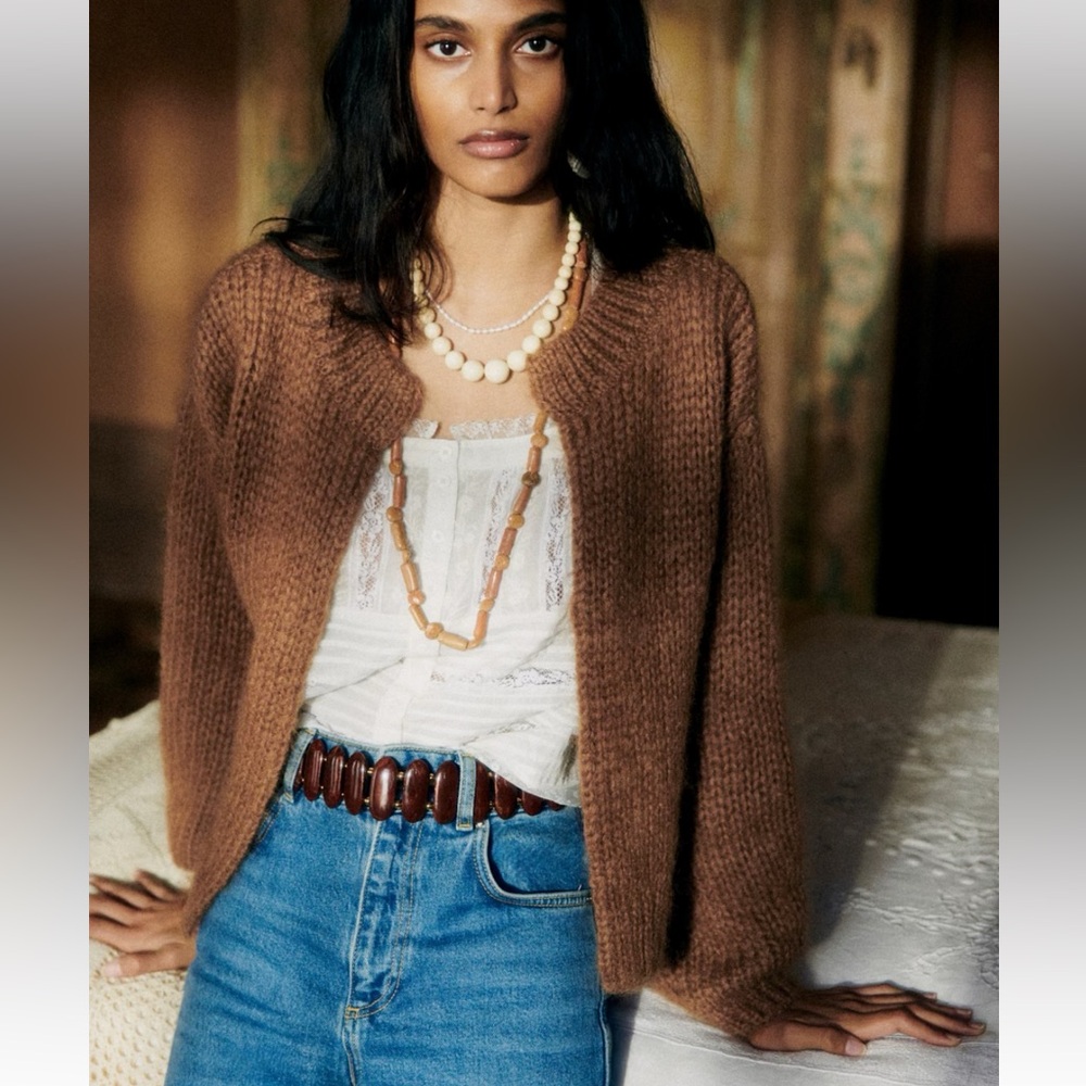 NWT Sezane Ambra Open Cardigan, Size XS/S (T1)